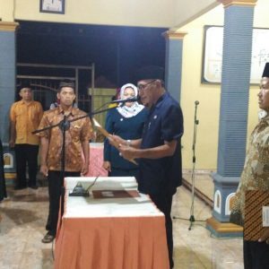 Pelantikan Penjabat Kepala Desa Ngendut Kec. Balong